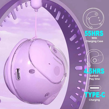 GreatWall AI Real-Time Translation Wireless Bluetooth Earphones Supporting Over 100 Voice Languages Translation Headphones