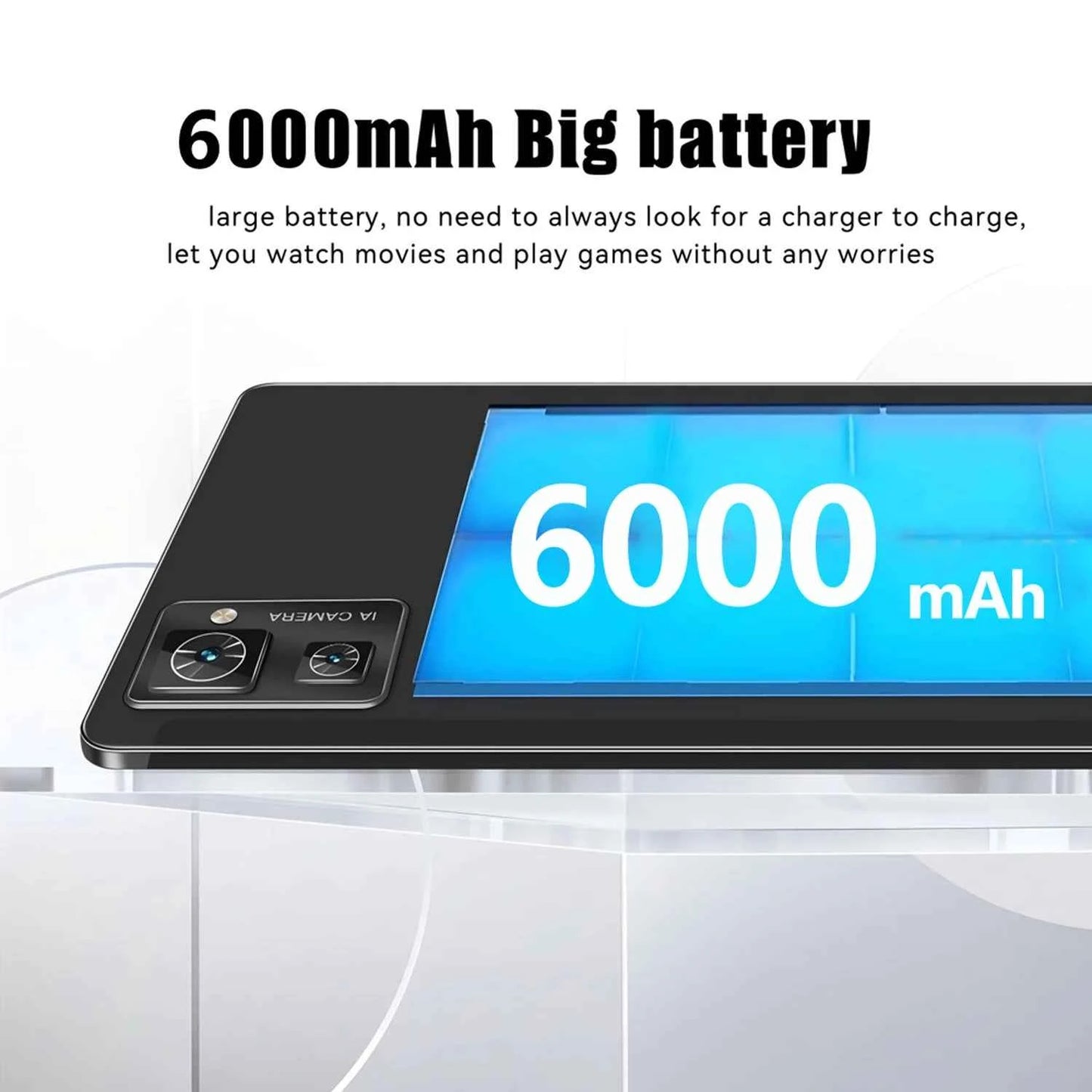 New Arrival 10.1 Inch Octa Core Android Tablets 6GB RAM 128GB ROM 4G Dual SIM Network AI Speed-up Tablet Bluetooth WiFi 6000mAh