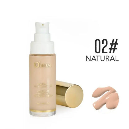 Full Coverage Concealer Temperature Changing Liquid Foundation Smooth Invisible Pores Conceal Facial Beauty Cosmetics - AMULET RING STORE
