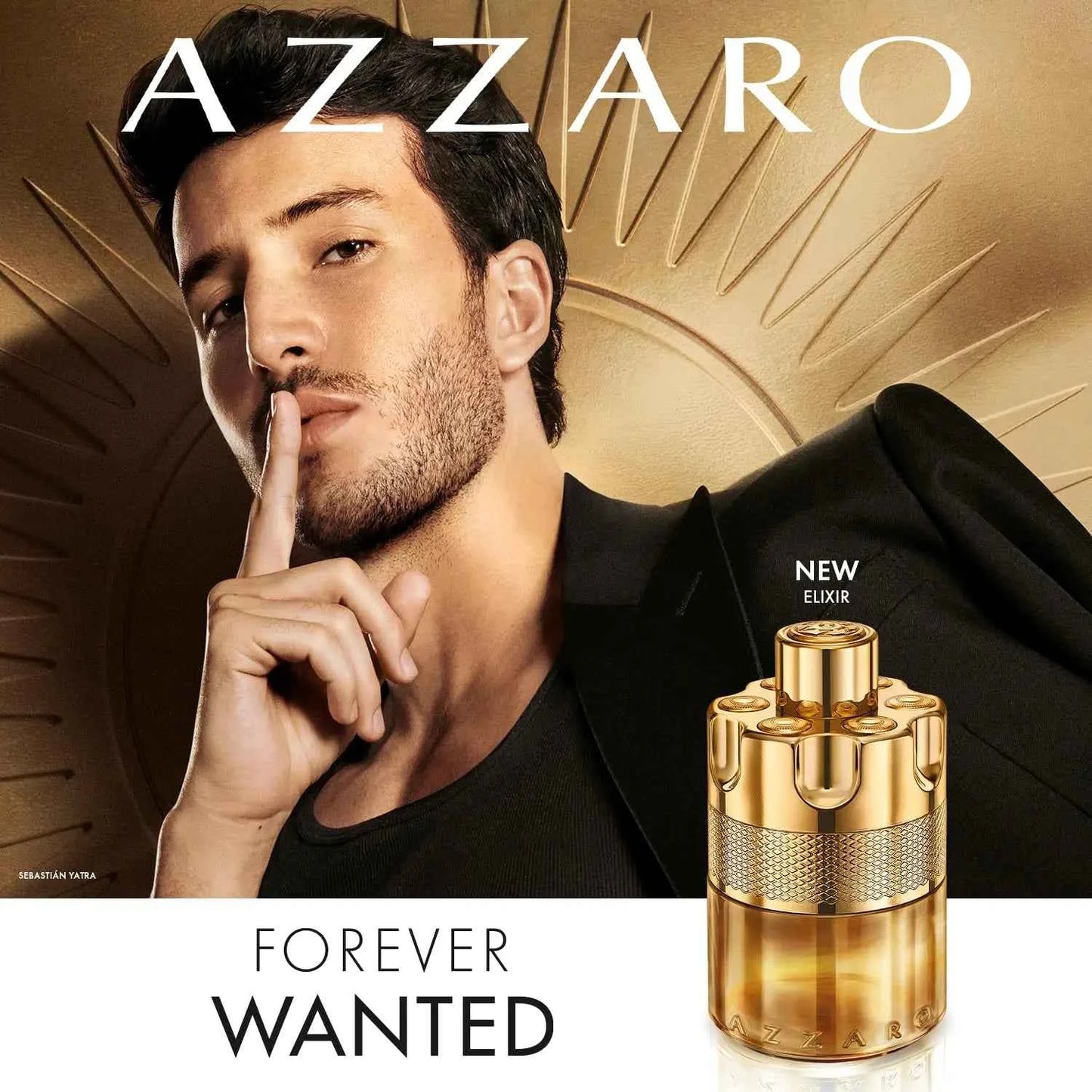 Azzaro - Forever Wanted Elixir - Mens Cologne - with Notes of Raspberry, Cardamom, and Leather Accord 100ml/ 3.4 Fl Oz