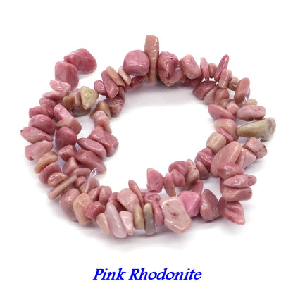 Natural Lilac Lepidolite Crystal Stone Beads Freeform Chips Gravel for Party Gift DIY Crafts Necklace Bracelet Jewelry Making - AMULET RING STORE