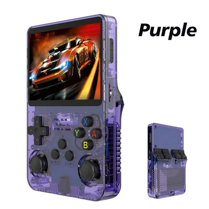 NEW 128G R36S Retro Handheld Video Game Console Linux System 3.5 Inch IPS Screen R35s Pro Portable Pocket Video Player Games - AMULET RING STORE