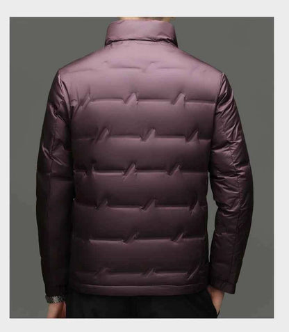 Winter Down Jacket 2026 Light Luxury Brand Men's Coat 90% White Duck Down Lining Outdoor Leisure Sports Men's Jacket