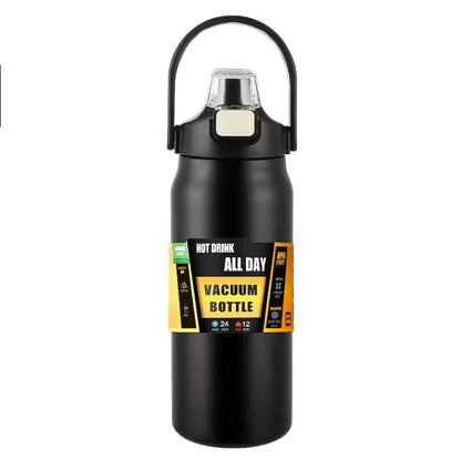 + Portable 304 SS Thermos, Large Capacity, Insulated to Hold Cold/Hot, Ideal for Sports, Hiking & Outdoor Trips - AMULET RING STORE