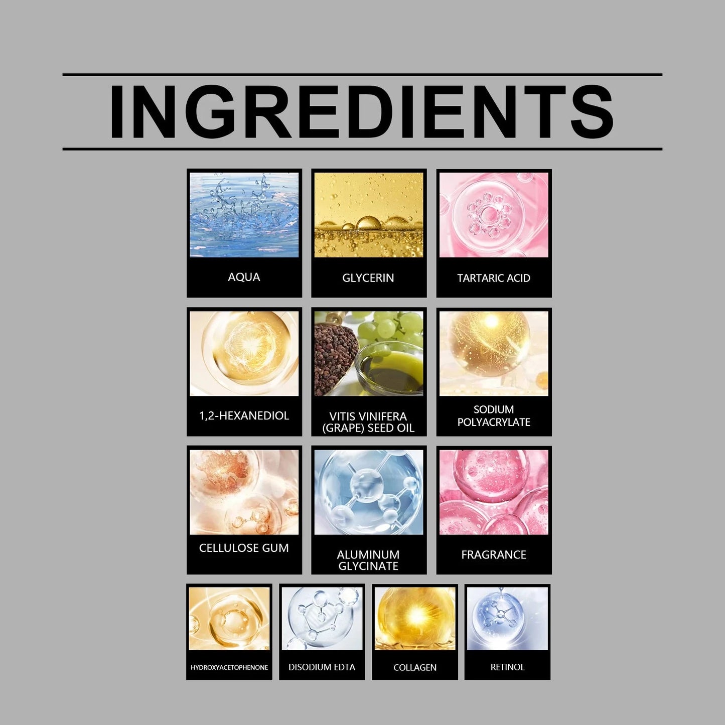 Deep Collagen Retinol Firming Mask Lifting Tightening Facial Skin Lighten Fine Lines Smooth Natural Hydrating Translucent Mask