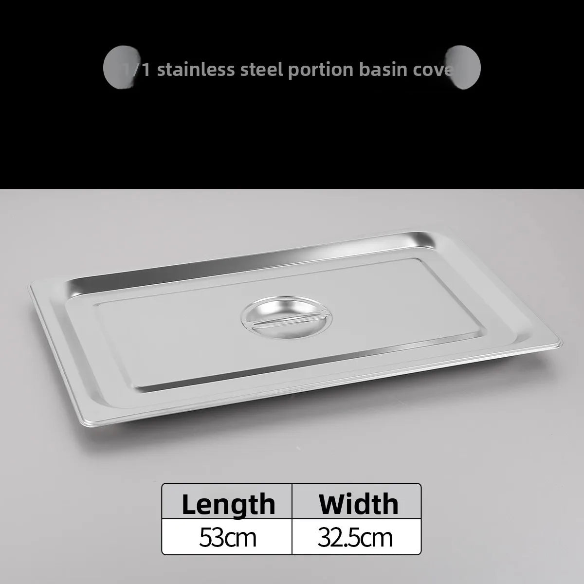 Stainl Steel Rectangular Covered Small Seasoning Box Food Container Thermal Rectangular Basin for Restaurant Kitchen - AMULET RING STORE