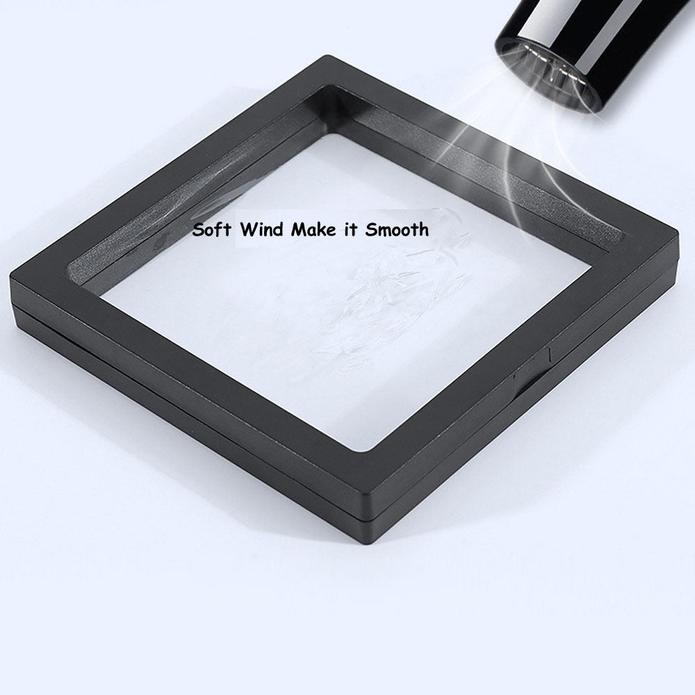 1PC Diamond Display Stand 7x7cm White Black Box Coin Collection Decoration Ring Earring Showing Holder Gemstone Storage Gift Box - AMULET RING STORE