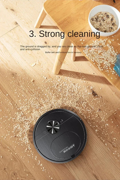 Xiaomi Smart Sweeping Robot Vacuum Cleaner 3-in-1 Charging Strong Power Sweeping Machine Wiping Floor Remove Dust Hair Pet Hair - AMULET RING STORE