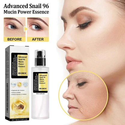 Snail Mucin Repair Essence Water Skin Toner Moisturizing Brightening Hyaluronic Acid Prime Deep Nourishing Skin Care Smoothing