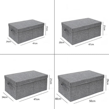 Large Foldable Storage Box Organizing Box For Closet Storage Clothing Storage Box Folding Storage Box For Home Office Storage - AMULET RING STORE