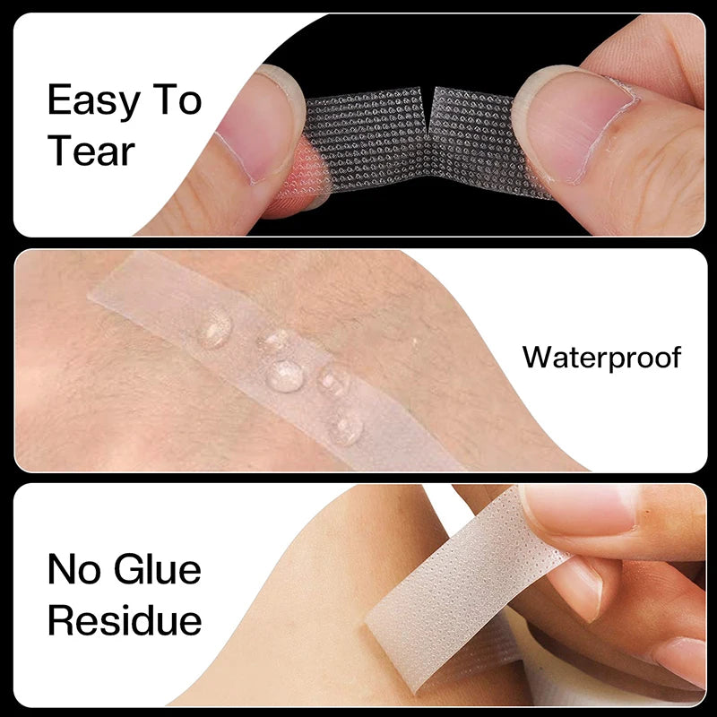 20/40PCS Wholesaler Eyelash Tape Lashes Extension PE Adhesive Breathable Tapes Lifting Lash Grafting Accessories Makeup Tools - AMULET RING STORE