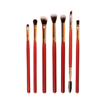 RANCAI7Eyeshadow Fiber Hair Full Set Eye Makeup Brushes Eyeliner Brush Eyebrow Concealer - AMULET RING STORE