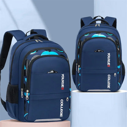New Children School Bags Kids Backpack In Primary Schoolbag For Teenager Boys Waterproof Backpacks Book Bag