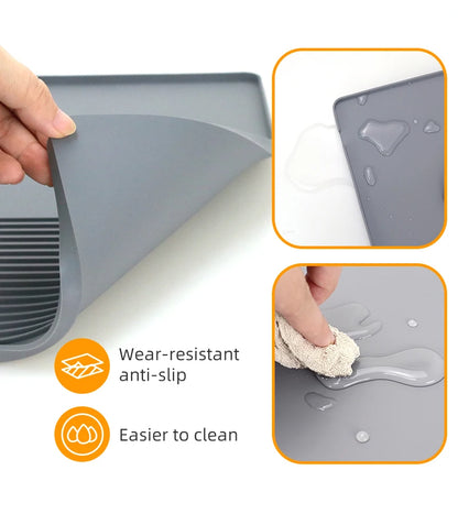 Coffee Tamper Mat Espresso Portafilter Station Silicone Bar Machine Pad Rubber Anti Slip Bar Kitchen Barista Tools Accessories - AMULET RING STORE