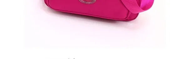 Casual Waterproof Nylon Canvas Ox Cloth Ladies oulder Bag Crossbody Bag Sport Sle Women's Handbag Soft Zipper Closure