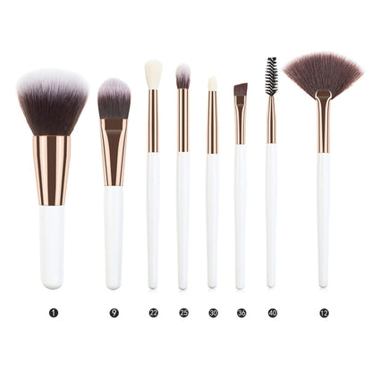 40makeup brush suit portable models full set makeup tools powder brush powder foundation brush eye shadow brush - AMULET RING STORE