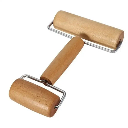 Wooden Rolling Pin - Kitchen Baking Tool - AMULET RING STORE
