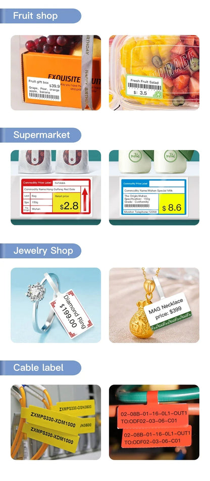 Niimbot B1 Mini Portable Thermal Printer Self-Adhesive Sticker Label Maker Pocket Printer Labeling Machine