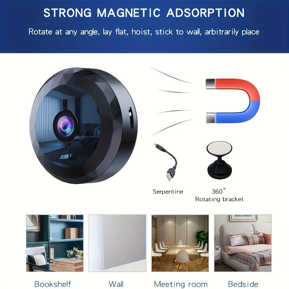 Xiaomi Wireless A11 Camera Mini WiFi Monitoring 1080P HD Video Security Camera Rechargeable Battery Motion Detection Camera New - AMULET RING STORE