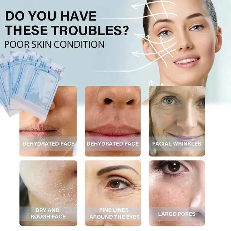 Collagen Instant Repair Serum Anti-Aging Fade Fine Lines Firming Moisturizes The Skin Improves Dullness Tightens The FAace Serum