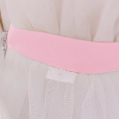 Toddler Flower Bow Party Baby Girl Dress Sequins Wedding Bridesmaids Dress for Girls Elegant 1st Birthday Evening Prom Costumes