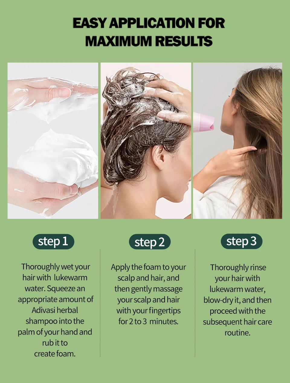 Ayurvedic Hair Growth Oil India Adivasi Organic Hair Growth Serum Anti Hair Loss Fast Regrowth Thicken Oils Hair Growth Products