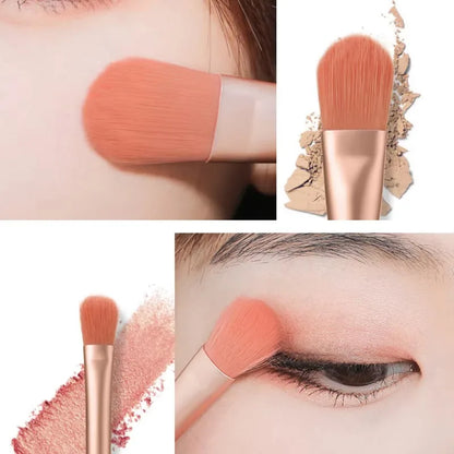 Portable 8Pcs Eyeshadow Foundation Blending Makeup Brush Soft Fluffy Cosmetics Concealer Makeup Brush Professional Make Up Tool - AMULET RING STORE