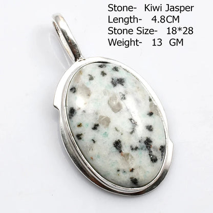 Genuine Moonstone Rose Quartz Pyrite Azurite  Pendant