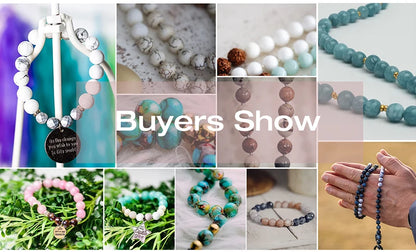 Natural Stone Beads Round Agates Turquoises Amazonite Quartz Lava Tiger Eye Beads