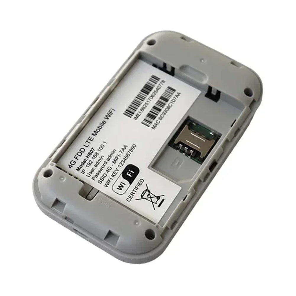 4G 5G WiFi 6 Mobile Hotspot Router Support 10 Users with SIM Card Slot Wireless Router Portable WiFi Hotspot for Home Travel - AMULET RING STORE