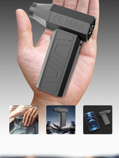 New 200000RPM Powerful Blower Vacuum Dust Cleaner Violent Fan Type-C Charging Strong Winds Brushless Turbo Jet Blower