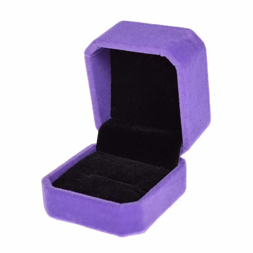 Large Velvet Jewelry Set Box Big Necklace Ring Earring Pendant Gift Storage Organizer Case Wedding Display Holder 2022 New Year - AMULET RING STORE