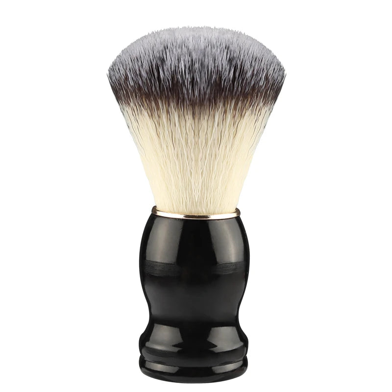 1pcs Brush Makeup Beard Shaving brushes Wooden Handle Bristle Hair Salon Barber Soap Foam Shave Men Facial Cleaning Tools