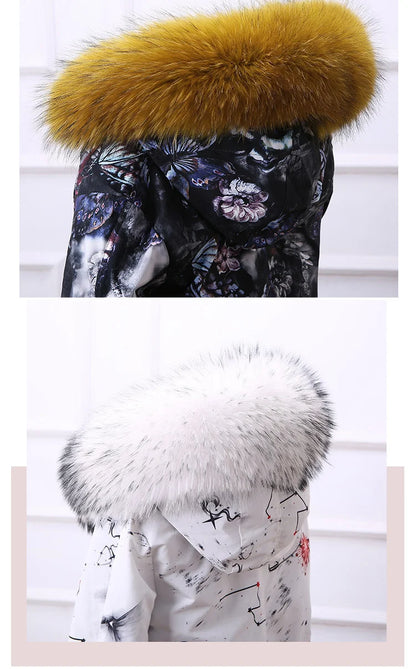 Raccoon Fur Collar 100% Real Fur Fashion Scarves For Ladies Neck Warmer Women Winter Natural Fur Scarf Decor White Fur Scarf