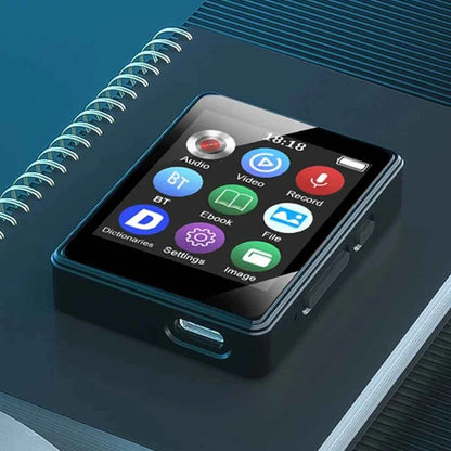 8/16/32/64GB Bluetooth MP4 MP3 Player Bluetooth 5.0 Music Stereo 1.8inch Screen MP3 With Speaker Video Playback FM Radio Recordi