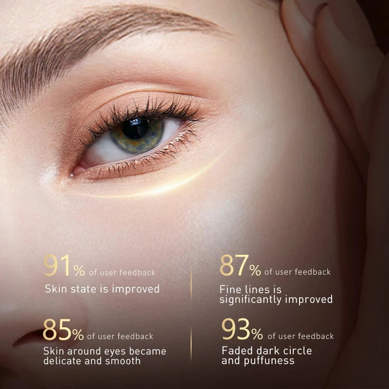 OCHEAL Eye Moisturizing Cream Fades Fine Lines Anti Dark Circles Eye Serum Remove Eye Bag Puffiness Anti-Aging Firmness Eye Care - AMULET RING STORE