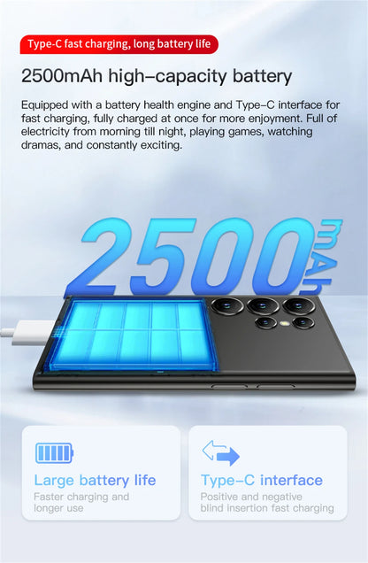 SOYES S24 Pro Max 4G Version 3.0 Inch Android8.1 Smartphone 2GB RAM 16GB ROM Dual SIM Standby 2500mAh Compact Mobile Phone - AMULET RING STORE