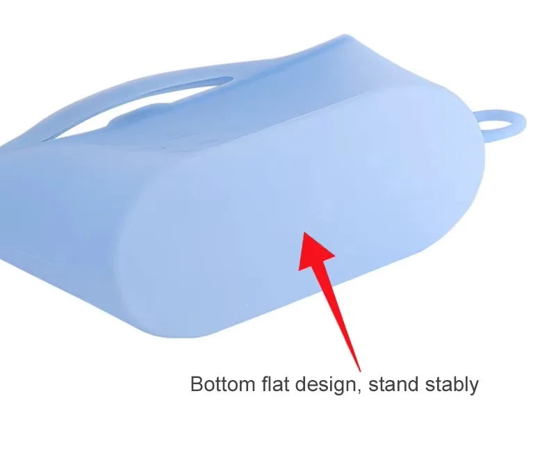 Silicone Zipper Bag,Reusable Multifunctional Fresh-keeping Storage Bag,Refrigerator Cooler Bags,Picnic Box(1000ml;1200ml) - AMULET RING STORE