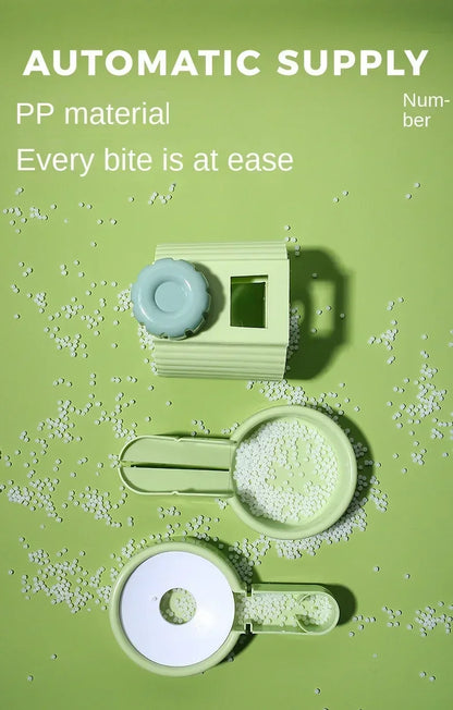 Automatic Dog Cat Feeder Cage Hanging Pet Bowls Pet Water Dispenser Dog Water Bottle Food Container Dispenser Bowl for Cat Dog - AMULET RING STORE