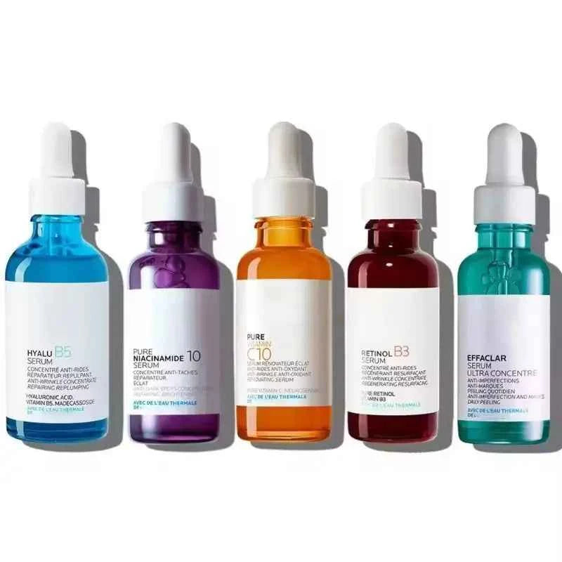 High Quality Face Serum Combo Hydrating, Brightening, Anti-Acne, Anti-Aging, Pore Care Bulk Supply