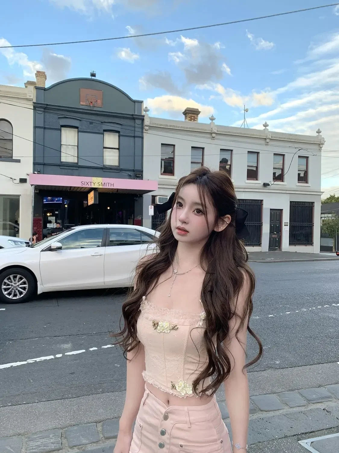 Korean Style Pink Straight Leg Women's Denim Shorts Designer Low Price Harajuku Fashion Y2k Casual XL Female Short Jeans Pants