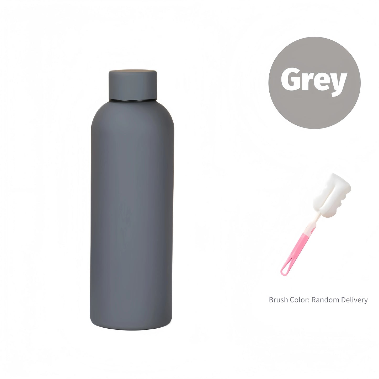 350-750ML Stainless Steel Thermos Cup Portable Small Mouth Water Cup Travel Outdoor Sports Water Bottle Vacuum Flask Gym Kettle - AMULET RING STORE