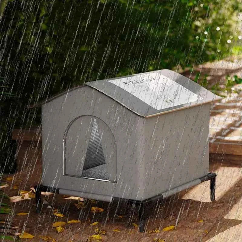 Stray Cat dog House Waterproof Outdoor Winter Warm Pet Cave Sleeping Beds Home Foldable Washable for Small Dog Puppy Supplies