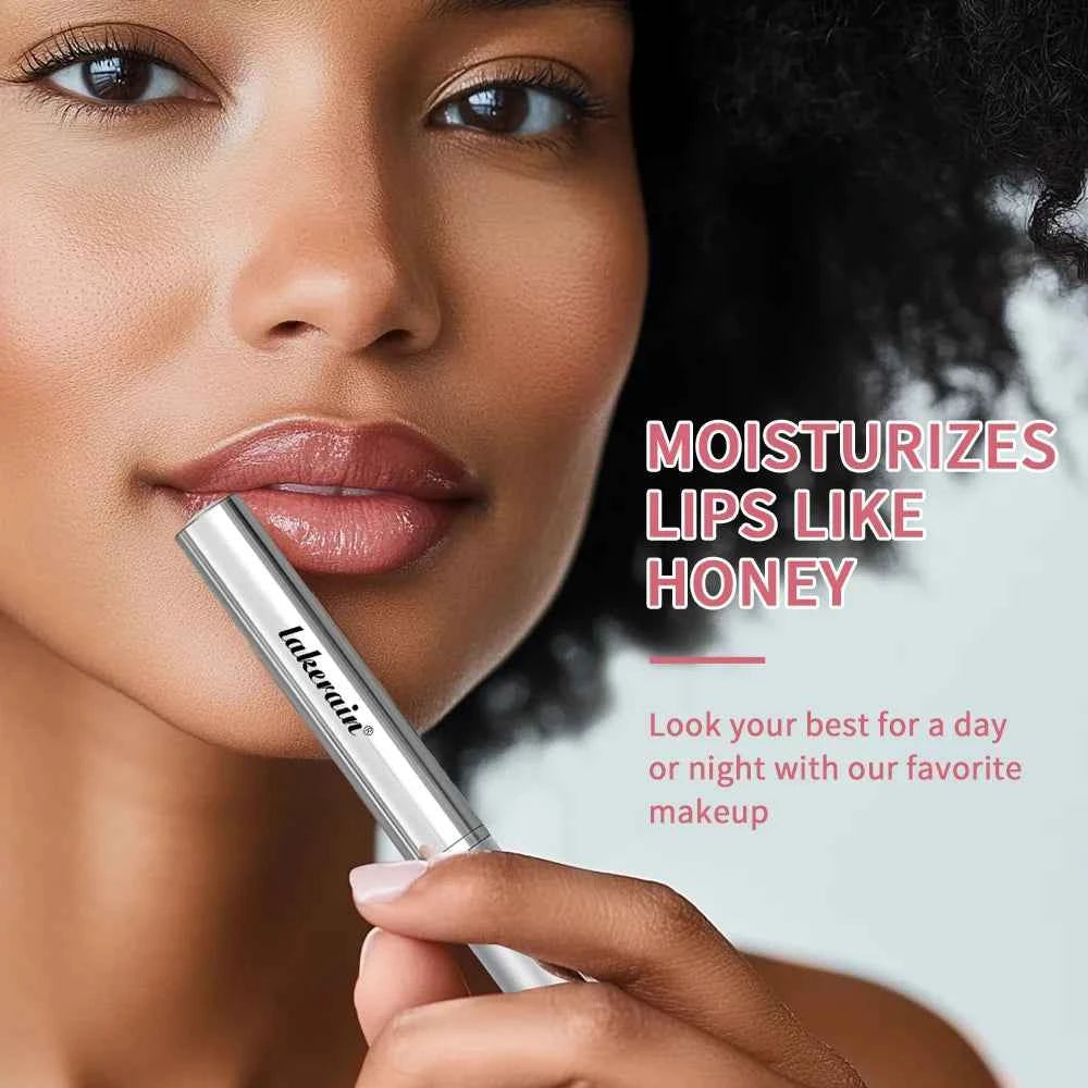 Pink Honey and Black Lipstick Plumper Lips Moisture Water Bomb Comfortable Nourish Ultra Sheen Non-Stick Cup Lip Care Products