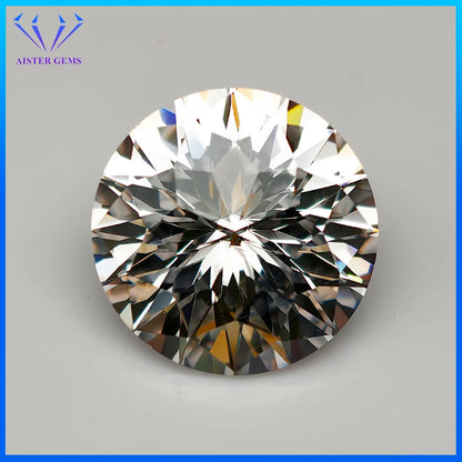 New 5A Quality Round Colored Empire Cut Cubic Zirconia Stones Loose Gemstone for Jewelry Making
