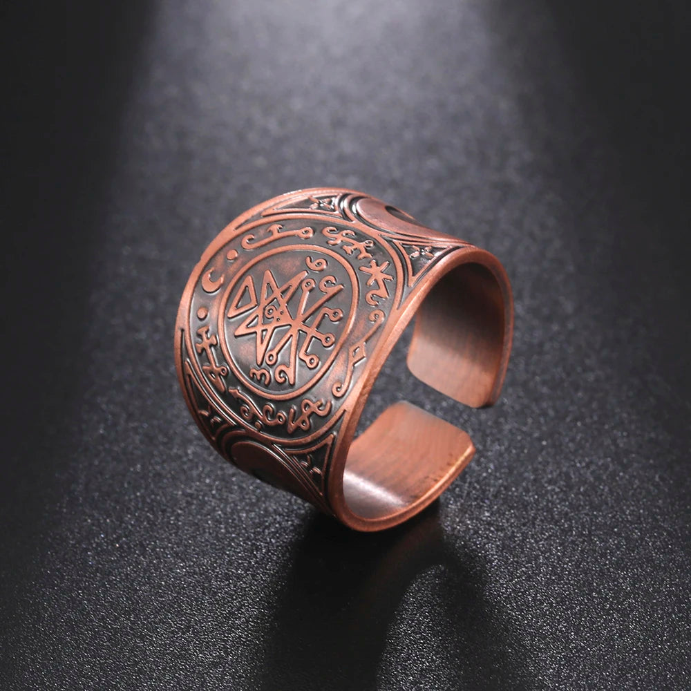 Dawapara Seal of The 7 Archangels Protection Ring Amulet AMULET RING STORE