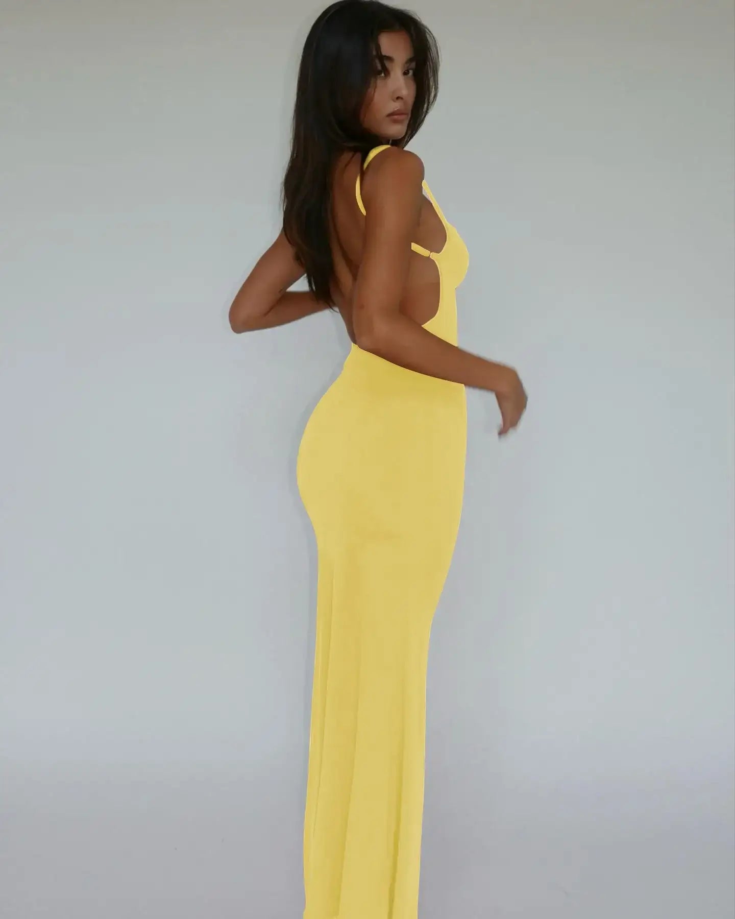 Dulzura Women Party Club Evening Streetwear Birthday Bodycon Long Dress 2025 Summer Clothes Wholesale Items For Business D321165 - AMULET RING STORE