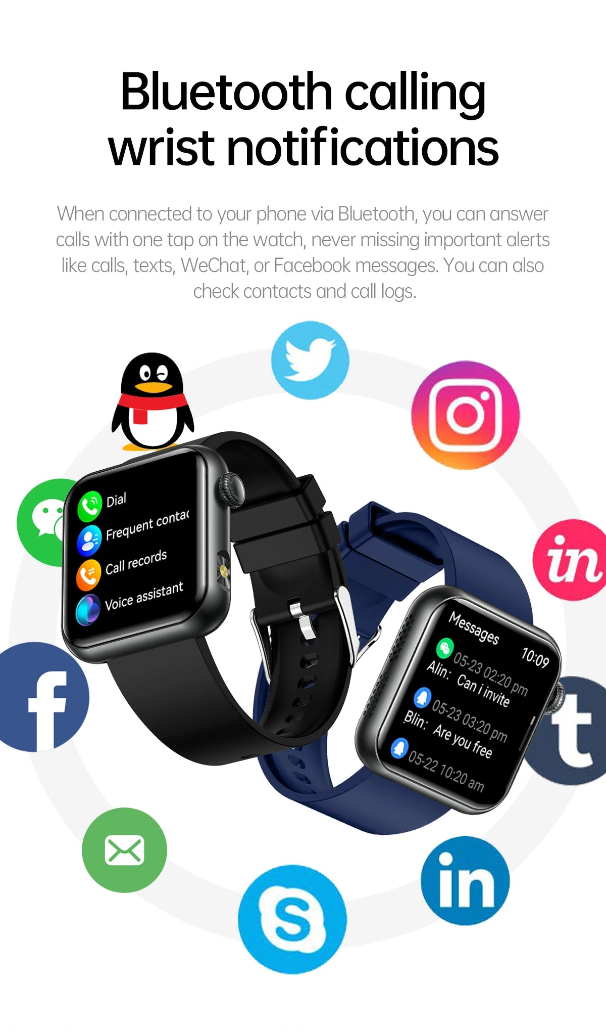 2025 New LED Women AI Smart Diagnosis Smart Watch HRV+PPG Blood Pressure Blood oxygen Health monitor IP68 NFC Smartwatches ﻿