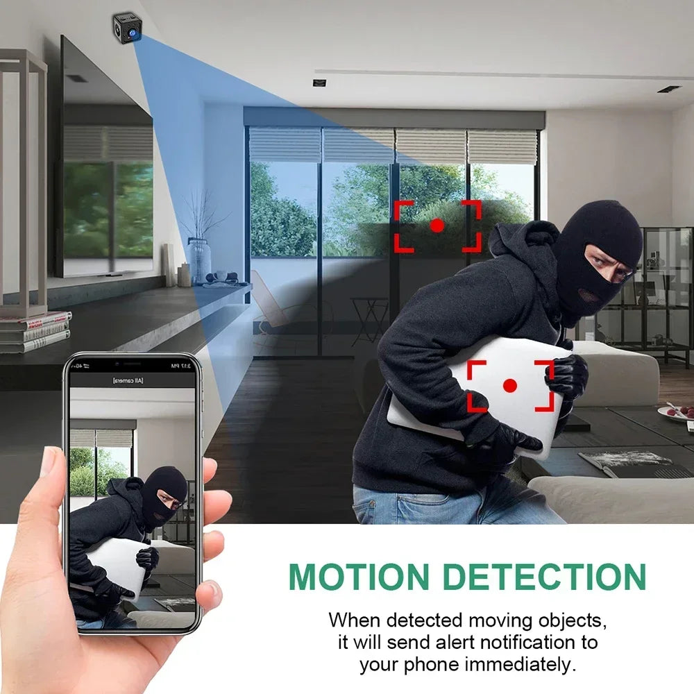 K13 Mini WiFi Camera 1080FHD Mobile Monitoring Infrared Night Vision Remote Monitor Security Surveillance Camcorder Home 2025 - AMULET RING STORE