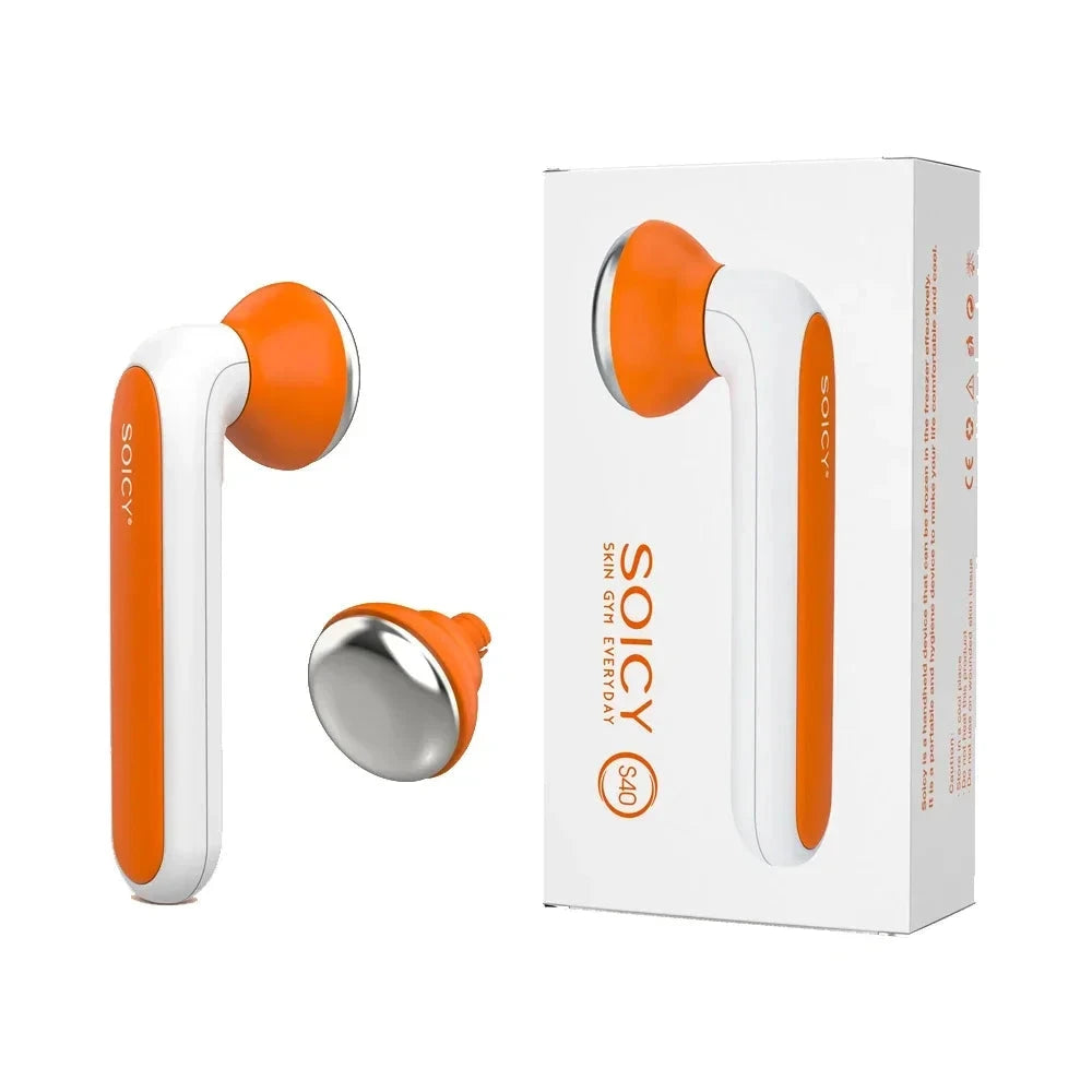 Ice Roller Beauty Salon Facial Ice Compress Device Home Ice Massage Stainless Steel Hammer Cold Compress Device Jade Roller Gift